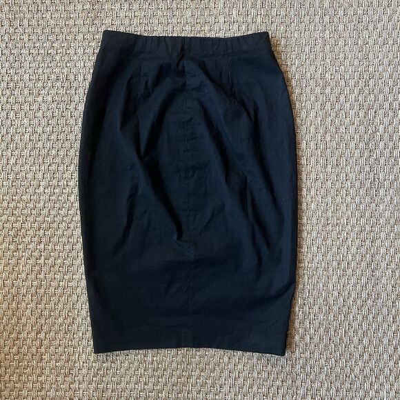 A.L.C. Black Pencil Skirt Sz 6 Career Workwear - Picture 2 of 7